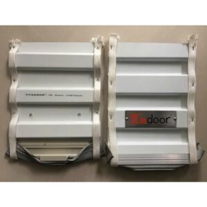 Cửa Cuốn Tấm Liền Titadoor Màu Trắng